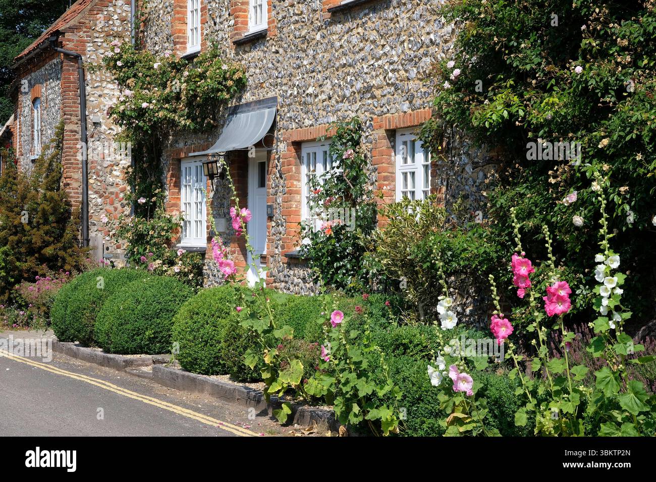 propriété résidentielle, burnham market, nord de norfolk, angleterre Banque D'Images