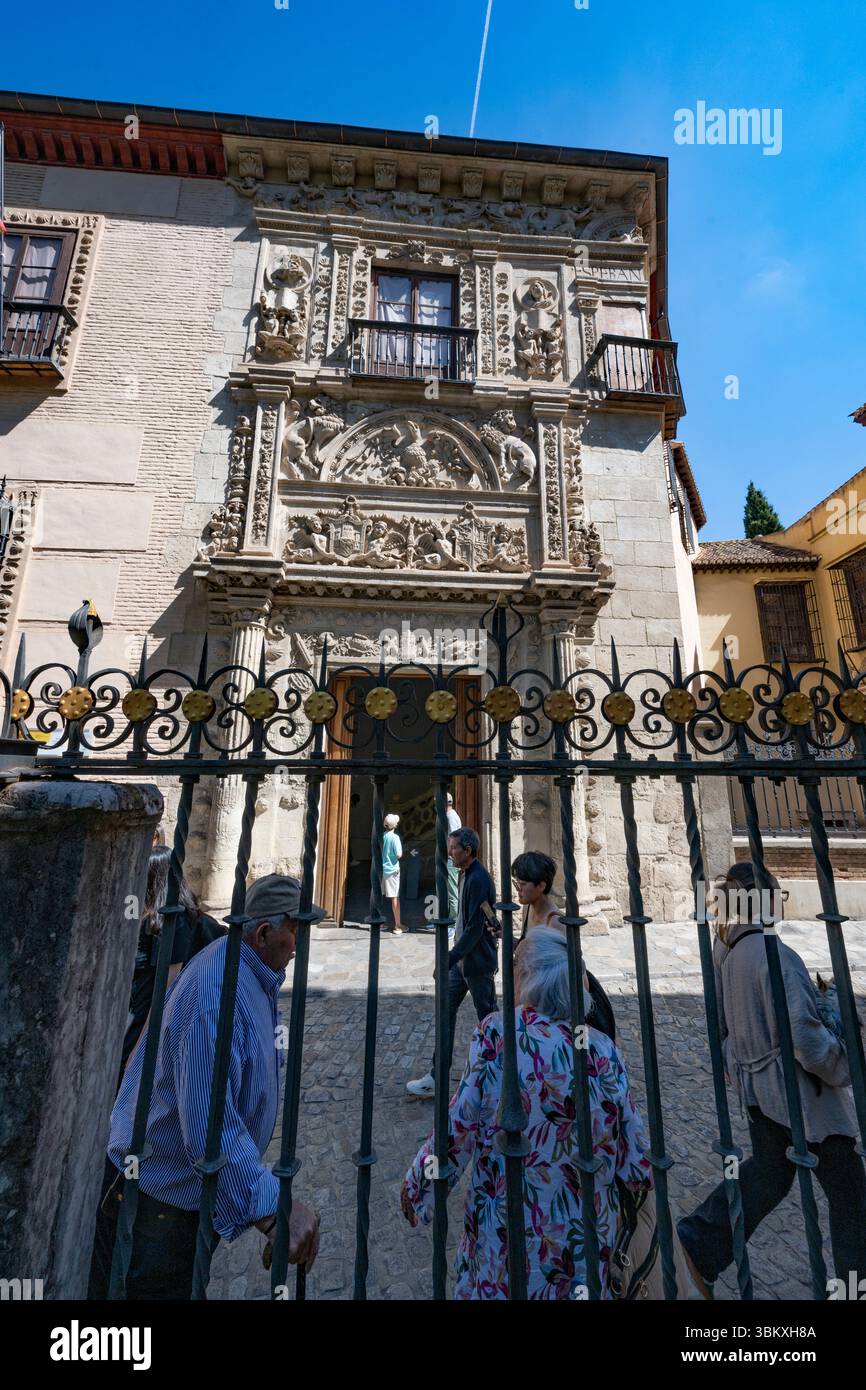 Musée archéologique de Grenade, Carrera del Darro, Albaicin, Grenade Andalousie Espagne Banque D'Images
