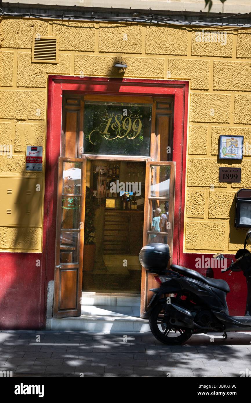 Carrera del Darro, Albaicin, Grenade Andalousie Espagne Banque D'Images