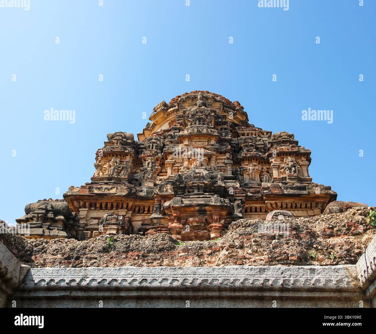 Vijaya Vittala Temple Vimana Banque D'Images
