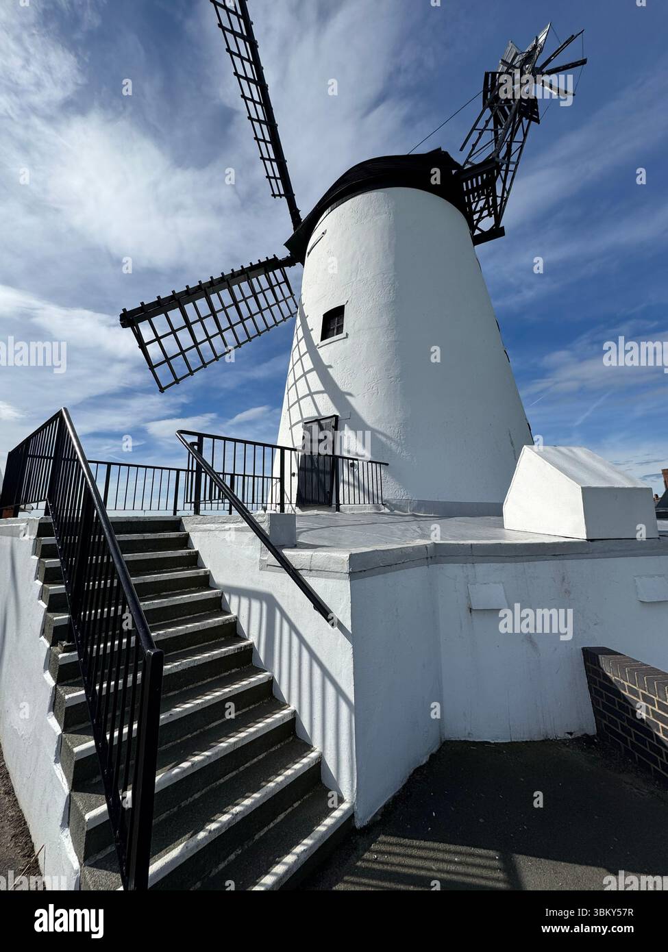 Lytham Windmill, Lytham St Annes, Fylde dans le Lancashire, Angleterre, Royaume-Uni Banque D'Images