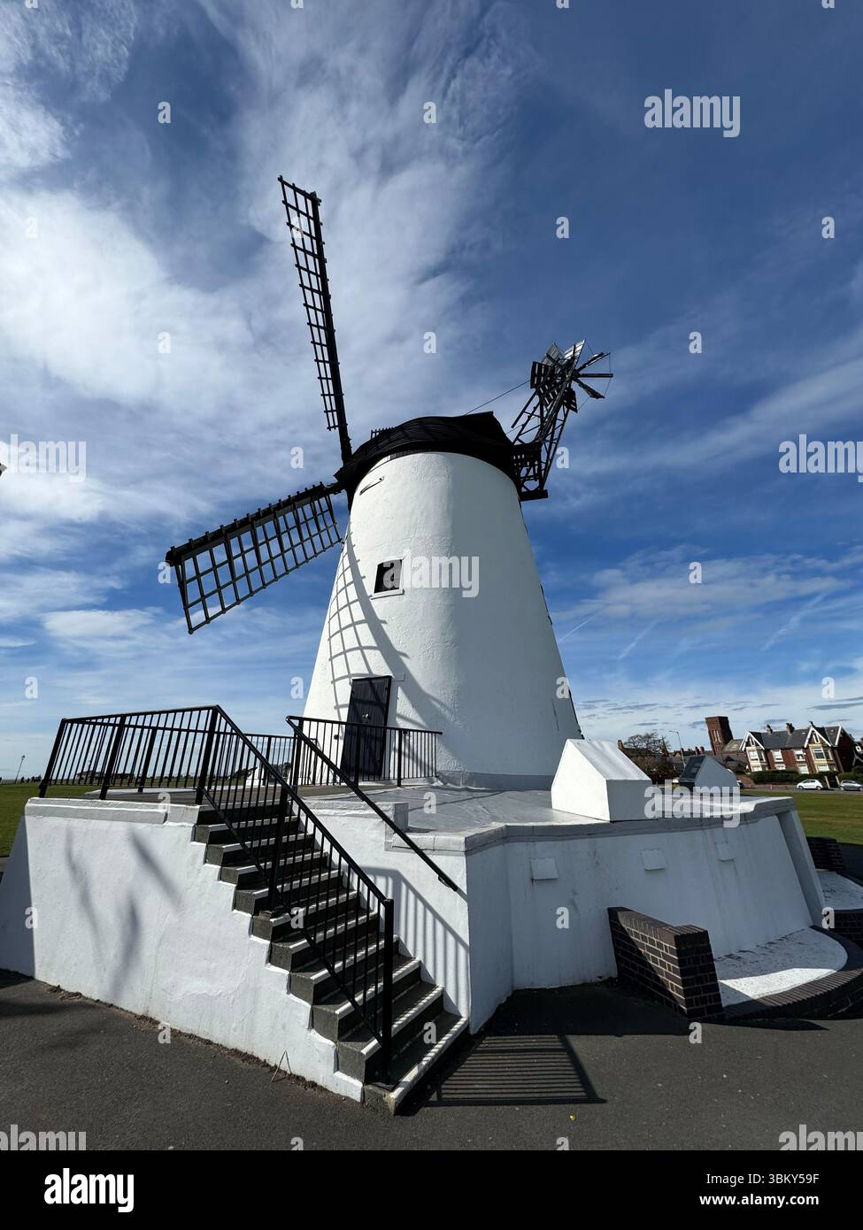 Lytham Windmill, Lytham St Annes, Fylde dans le Lancashire, Angleterre, Royaume-Uni Banque D'Images