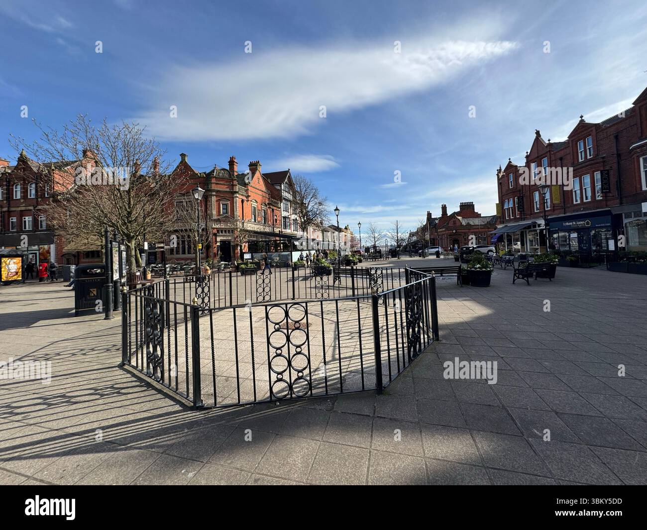 Clifton Square, Lytham St Annes, Lancashire, Angleterre, Royaume-Uni Banque D'Images