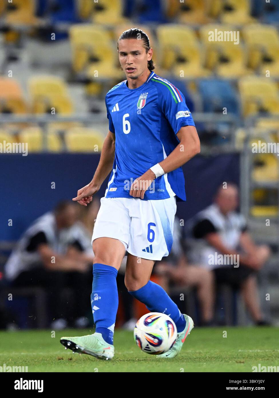 DUNAJSKA STREDA - Daniele Ghilardi d'Italie U21 au DAC Arena lors du quart de finale du Championnat d'Europe des moins de 21 ans entre l'Allemagne et l'Italie. ANP | Hollandse Hoogte | GERRIT VAN KEULEN Banque D'Images