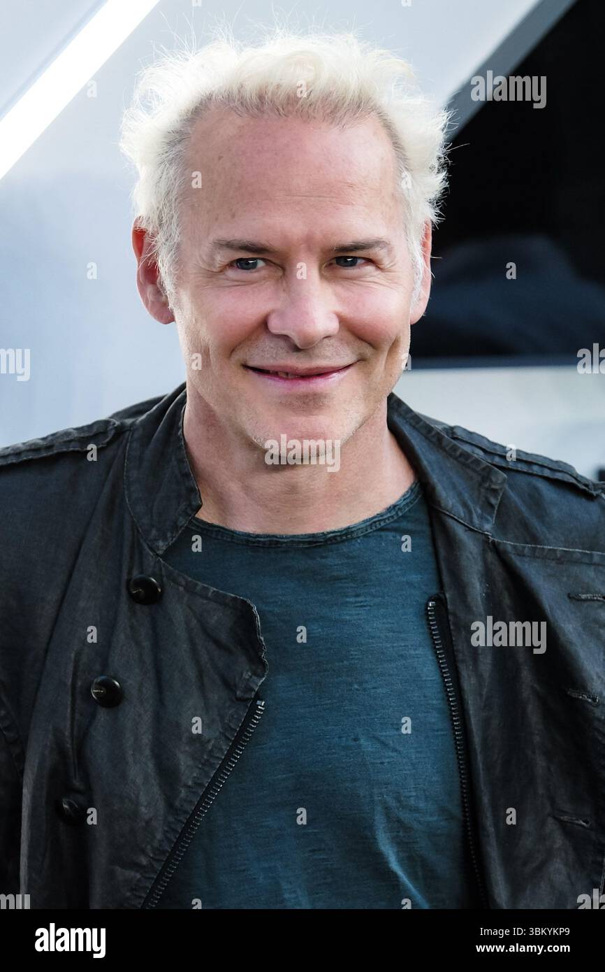 Londres, Royaume-Uni. 23 juin 2025. Jacques Villeneuve vu lors de la première européenne de F1 le film. Crédit photo : Julie Edwards./Alamy Live News Banque D'Images