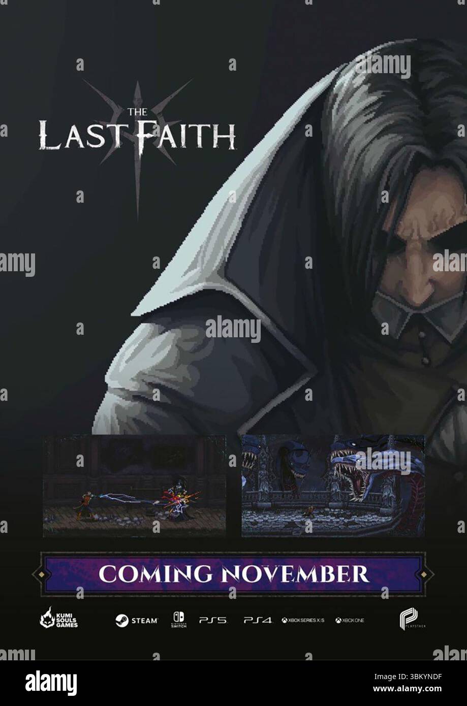 2023 The Last Faith jeu vidéo promo Banque D'Images