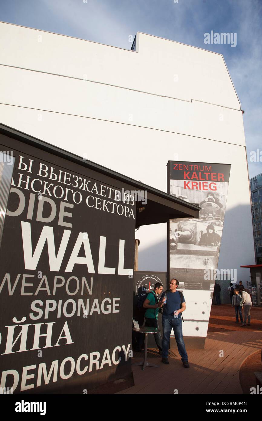 Musée de la guerre froide berlin 2014 Banque D'Images