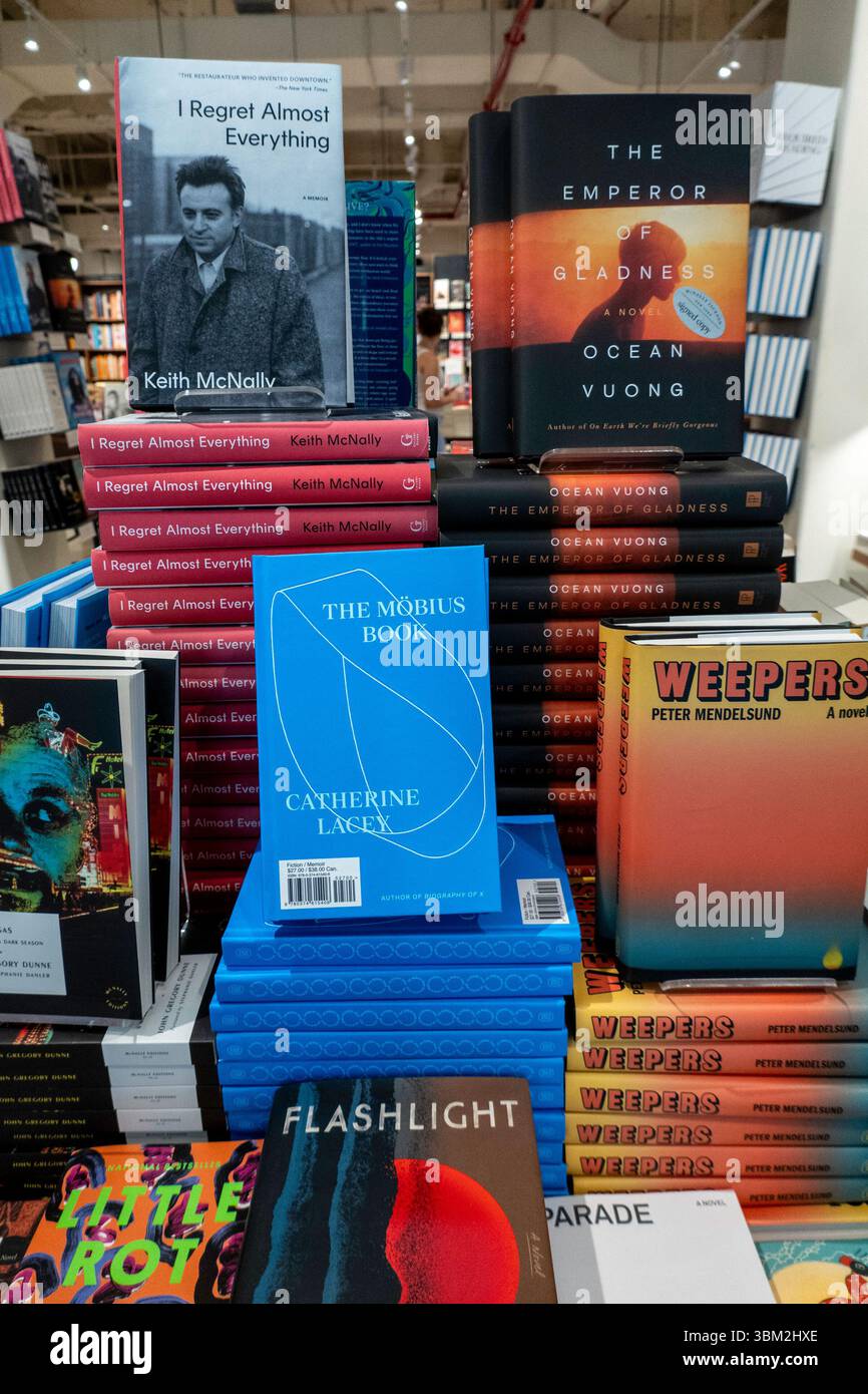 McNally Jackson est une librairie indépendante basée à New York, située à SoHo, aux États-Unis 2025 Banque D'Images
