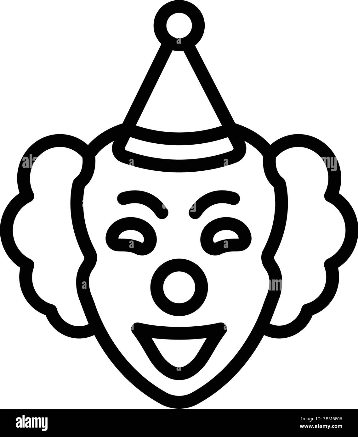 Icône pour joker, bouffon Illustration de Vecteur