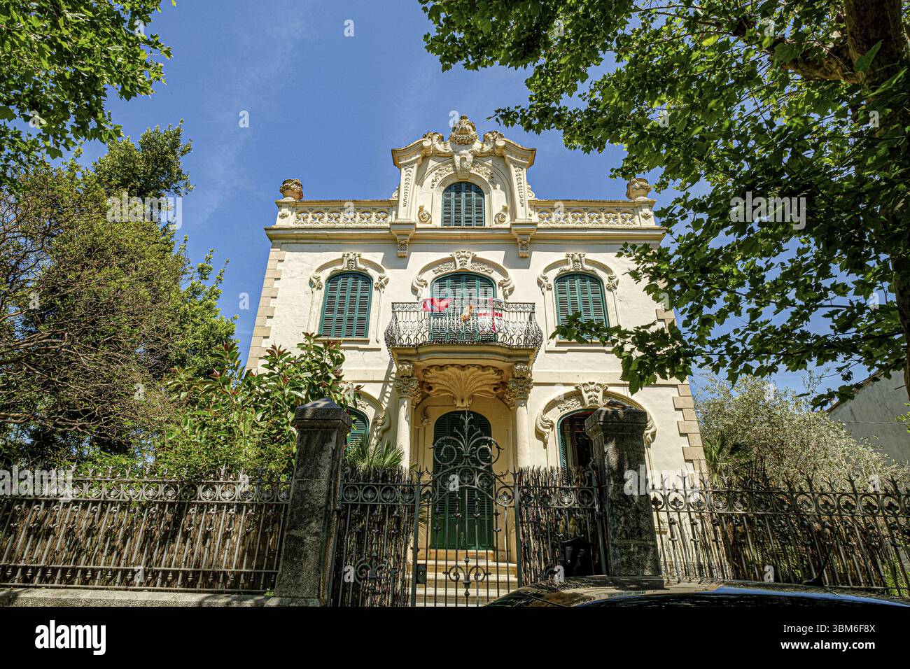 CAN Querol, Soller, maison moderniste, Majorque, Îles Baléares, Espagne, Europe Banque D'Images