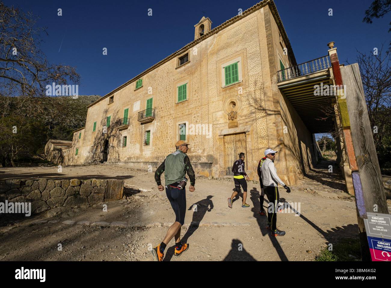 Finca Galatzo, Calvia, Sierra de Tramuntana, Majorque, Îles Baléares, Espagne, Europe Banque D'Images