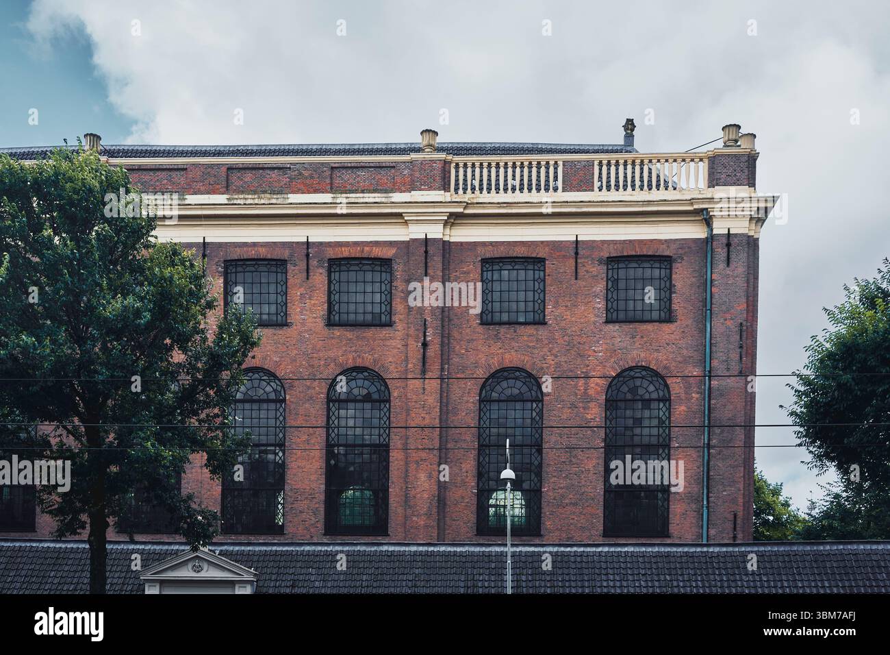 La synagogue portugaise à Amsterdam. Banque D'Images
