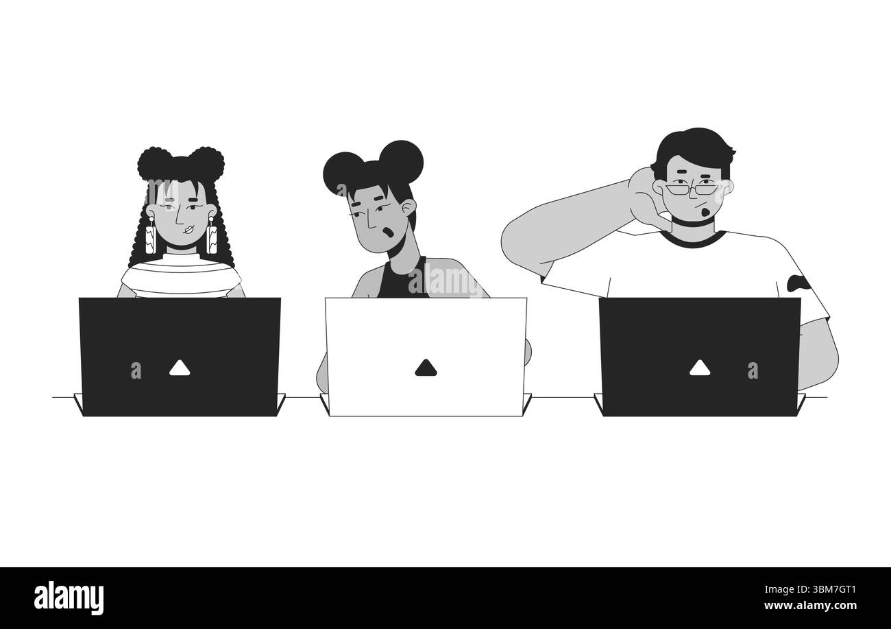 Illustration du plan de pratique de rédaction Illustration de Vecteur