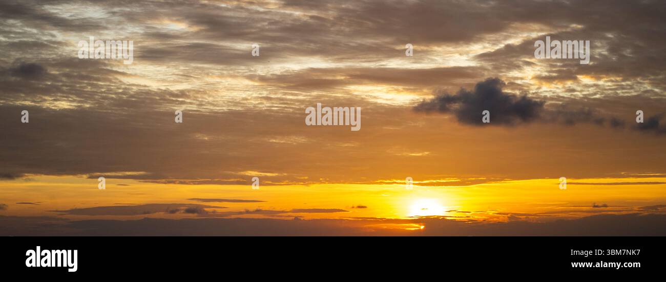 Coucher du soleil à Bangkok Banque D'Images