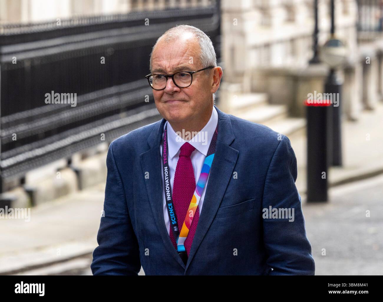 Londres, Royaume-Uni. 25 juin 2025. Patrick Vallance, ministre d'État à la Science, à la recherche et à l'innovation du Royaume-Uni, à Downing Street pour une réunion. Crédit : Karl Black/Alamy Live News Banque D'Images