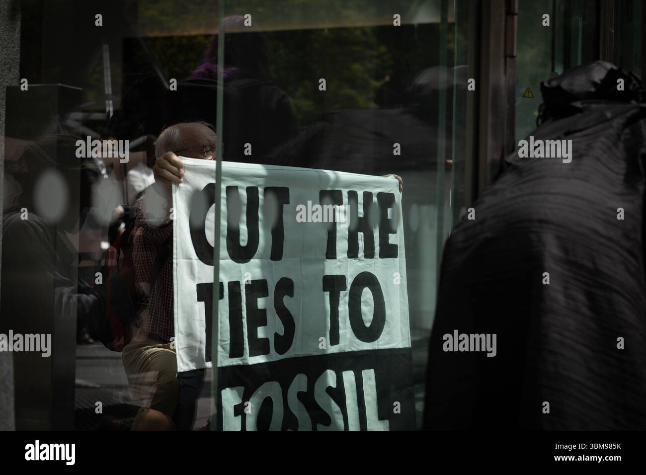 XR occupe le siège social de WPP, Londres Banque D'Images