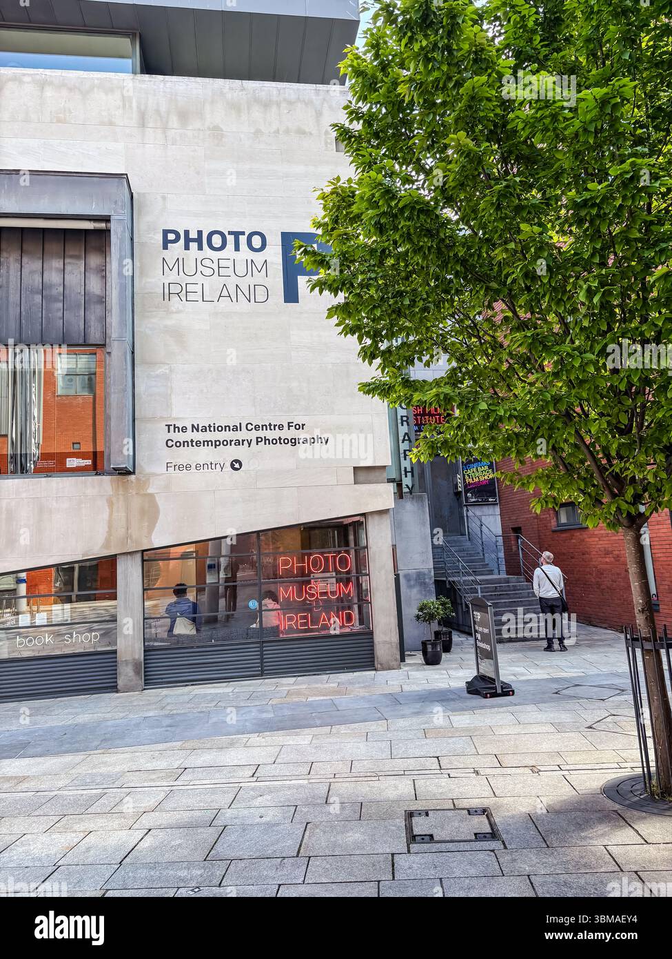 Musée de la photo Irlande. Le National Centre for Contemporary Photography à Dublin, Irlande. Entrée gratuite. Banque D'Images