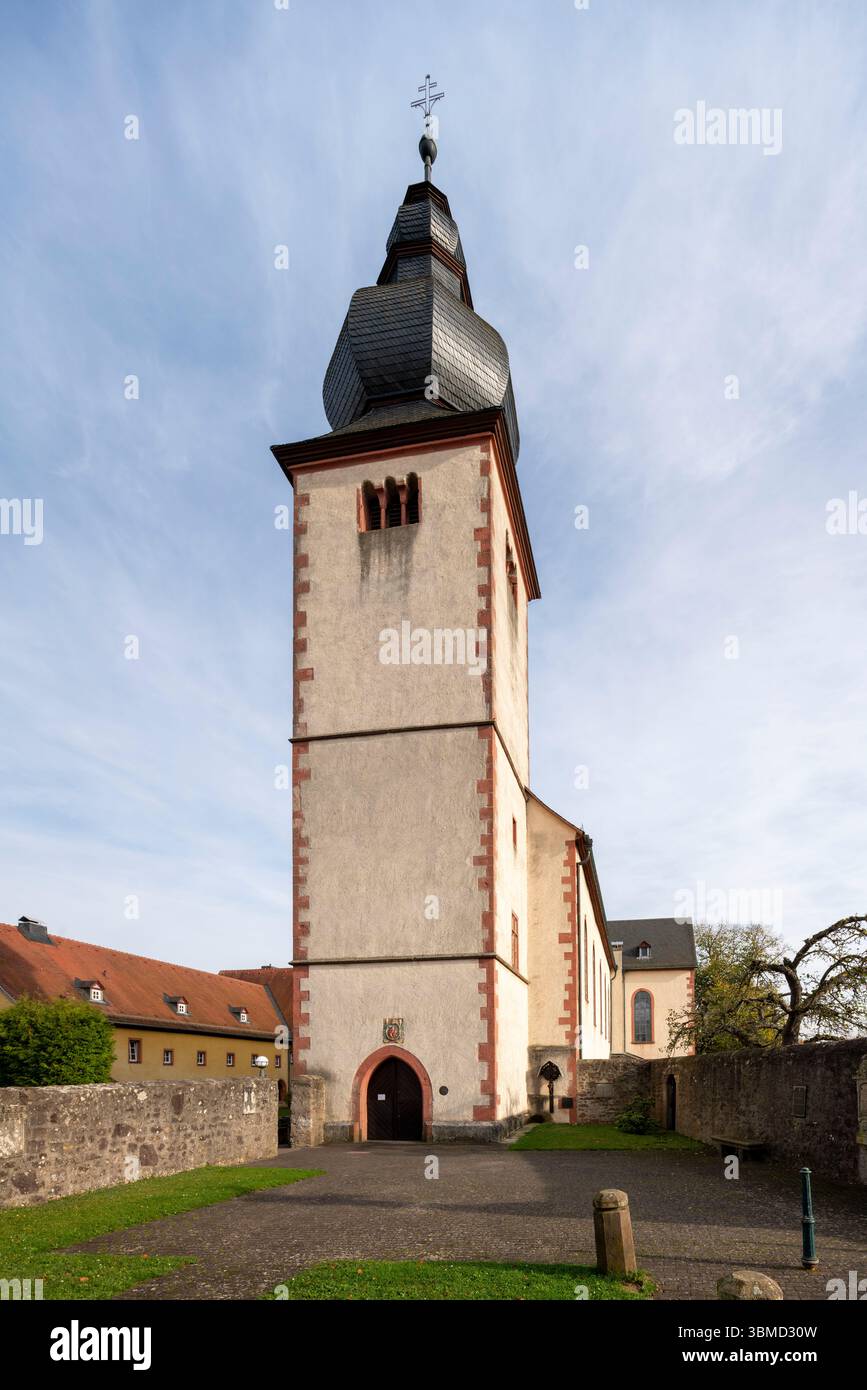 Fulda, Neuenburg, Kirche préparent Andreas, Blick von Westen Banque D'Images