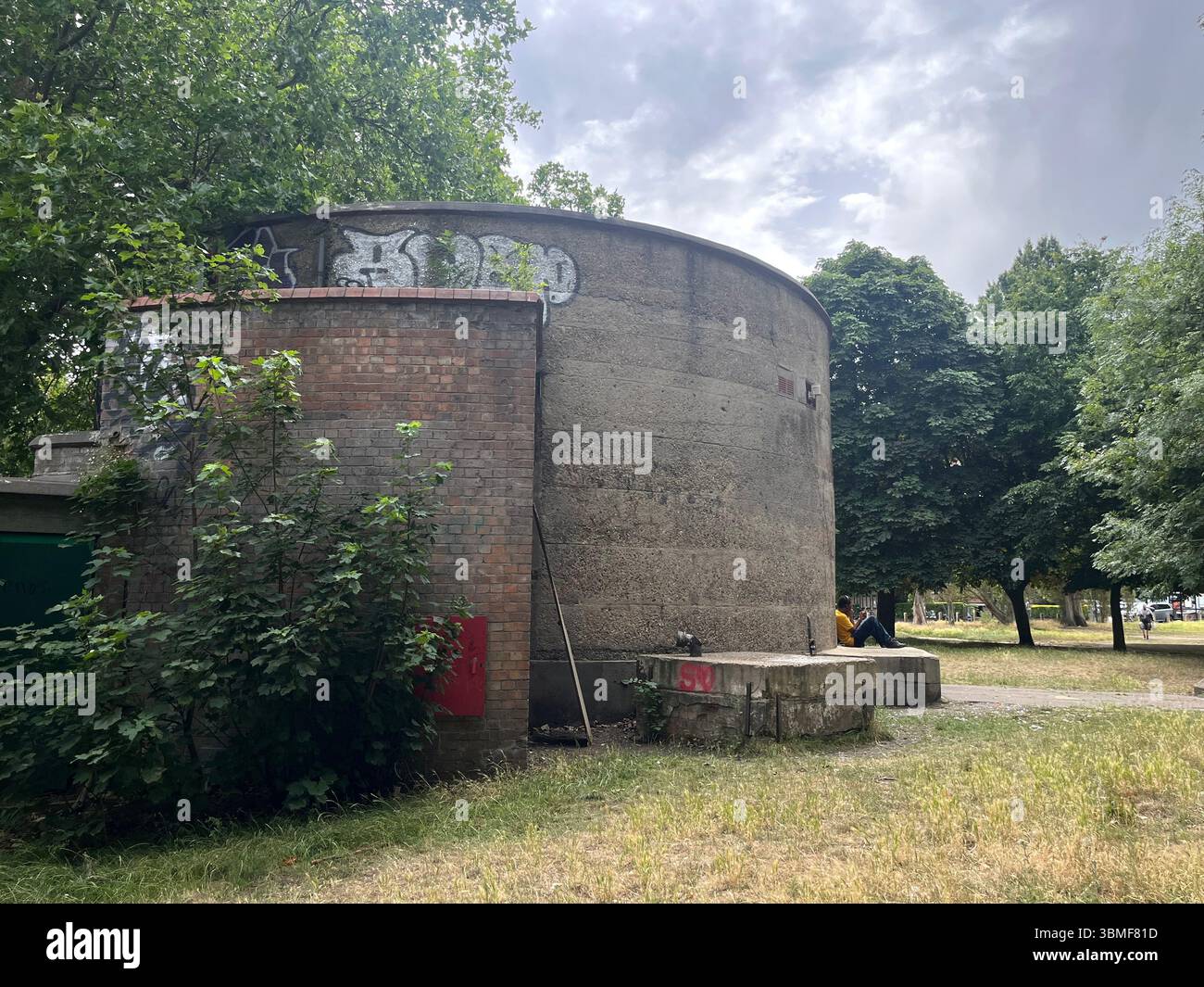 Abri de raid aérien profond Clapham South, Londres SW12 9DU Banque D'Images