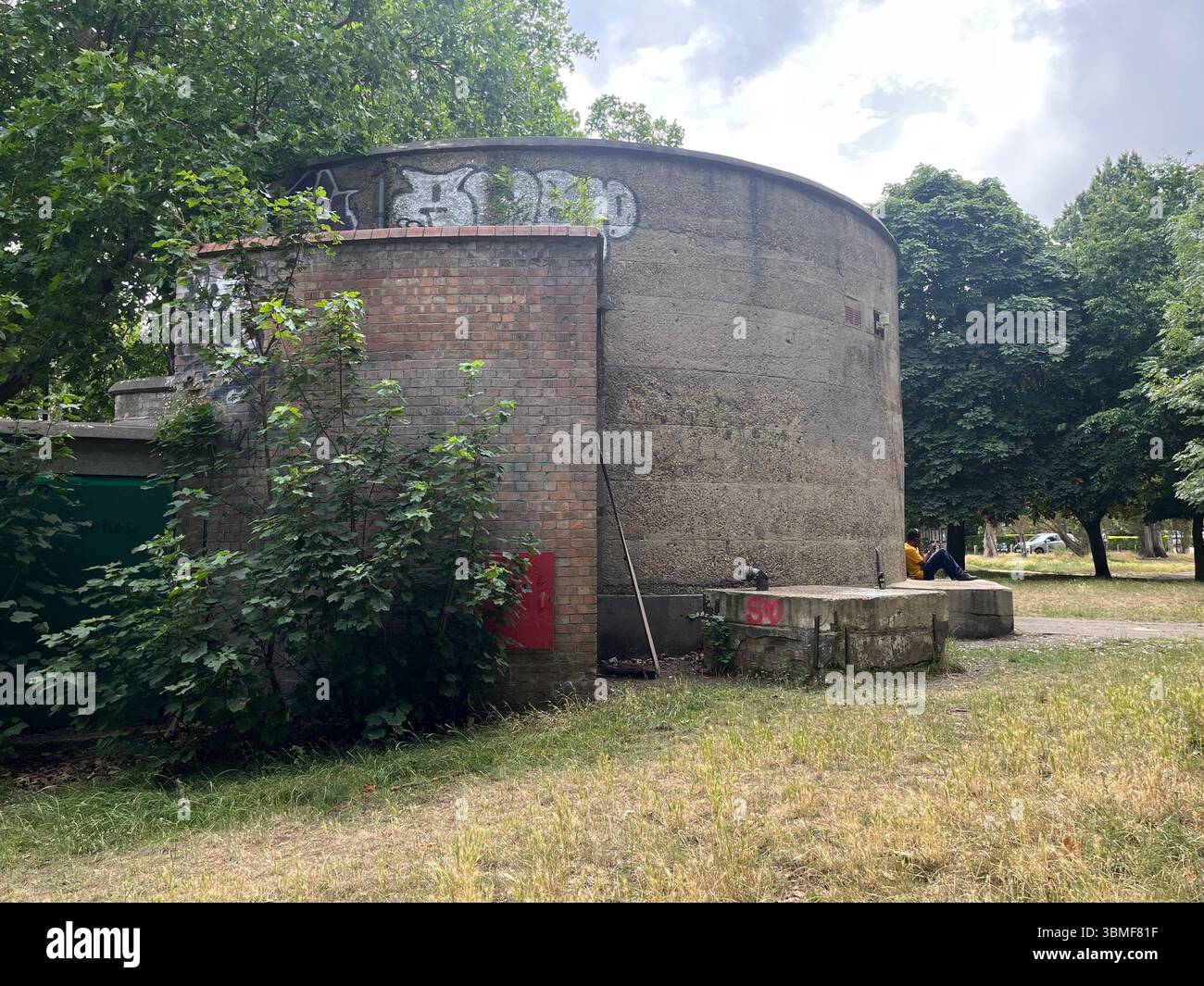 Abri de raid aérien profond Clapham South, Londres SW12 9DU Banque D'Images