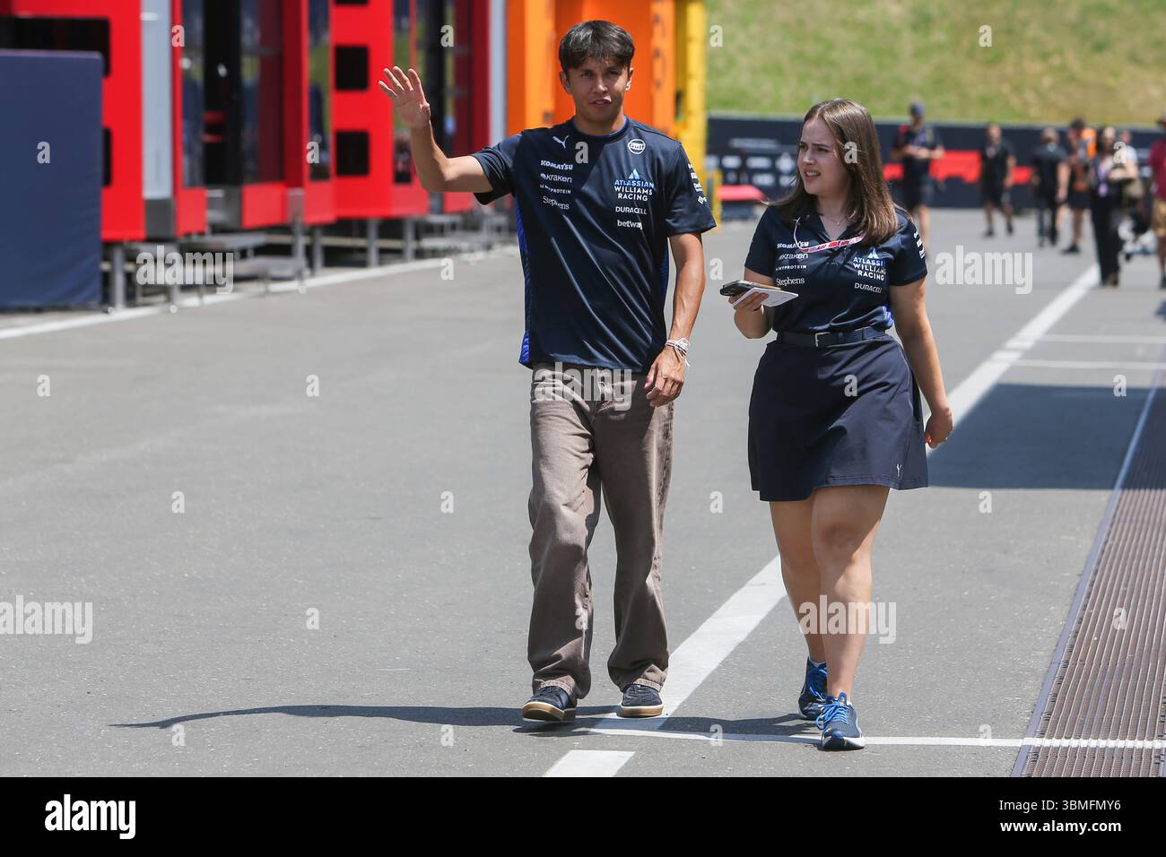 Spielberg, Autriche. 29 juin 2025. Alexander Albon (THA) - Williams Racing - Williams FW47 - Mercedes pendant la formule 1 MSC Cruises Grand Prix d'Autriche 2025, Spielberg, Autriche, du 26 au 29 juin - Round 11 of 24 of 2025 F1 World Championship Credit : Alessio de Marco | Avens-Images.com/Alamy Live News Banque D'Images