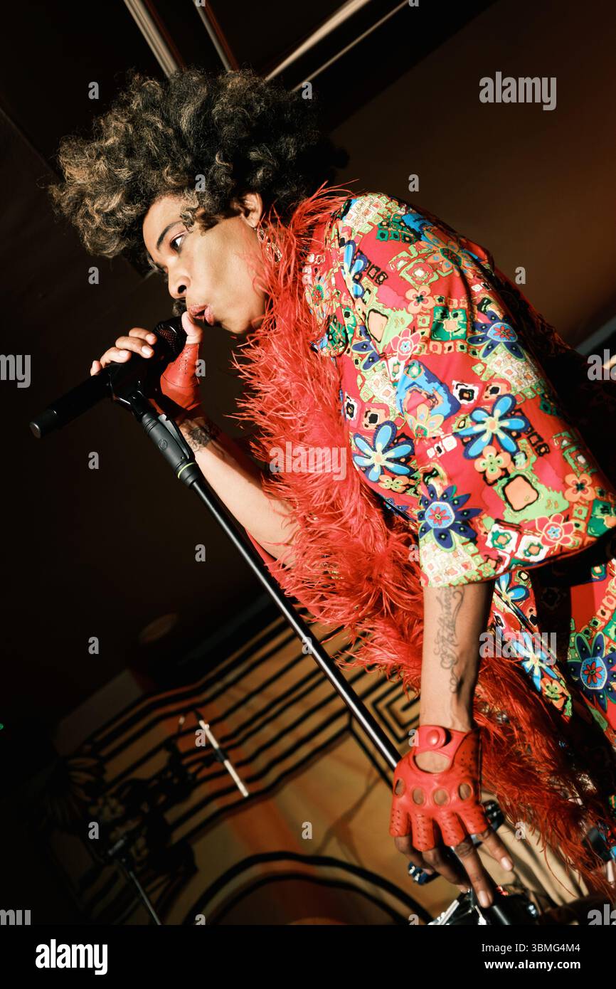 26 juin 2025 - Newcastle, Royaume-Uni : Macy Gray se produit à Pilgrim à Newcastle upon Tyne, Royaume-Uni. Photo : Thomas Jackson Banque D'Images