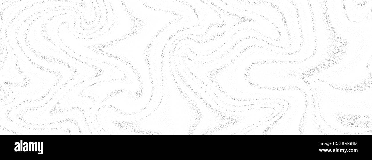 Fond de sable liquide pointillé. Texture ondulée fluide. Recouvrement abstrait de particules de fumée pointillées. Grunge Grainy Grunge fond gradient de bruit pour bannière, affiche, brochure. Granulés et mouchetures vectorielles Illustration de Vecteur