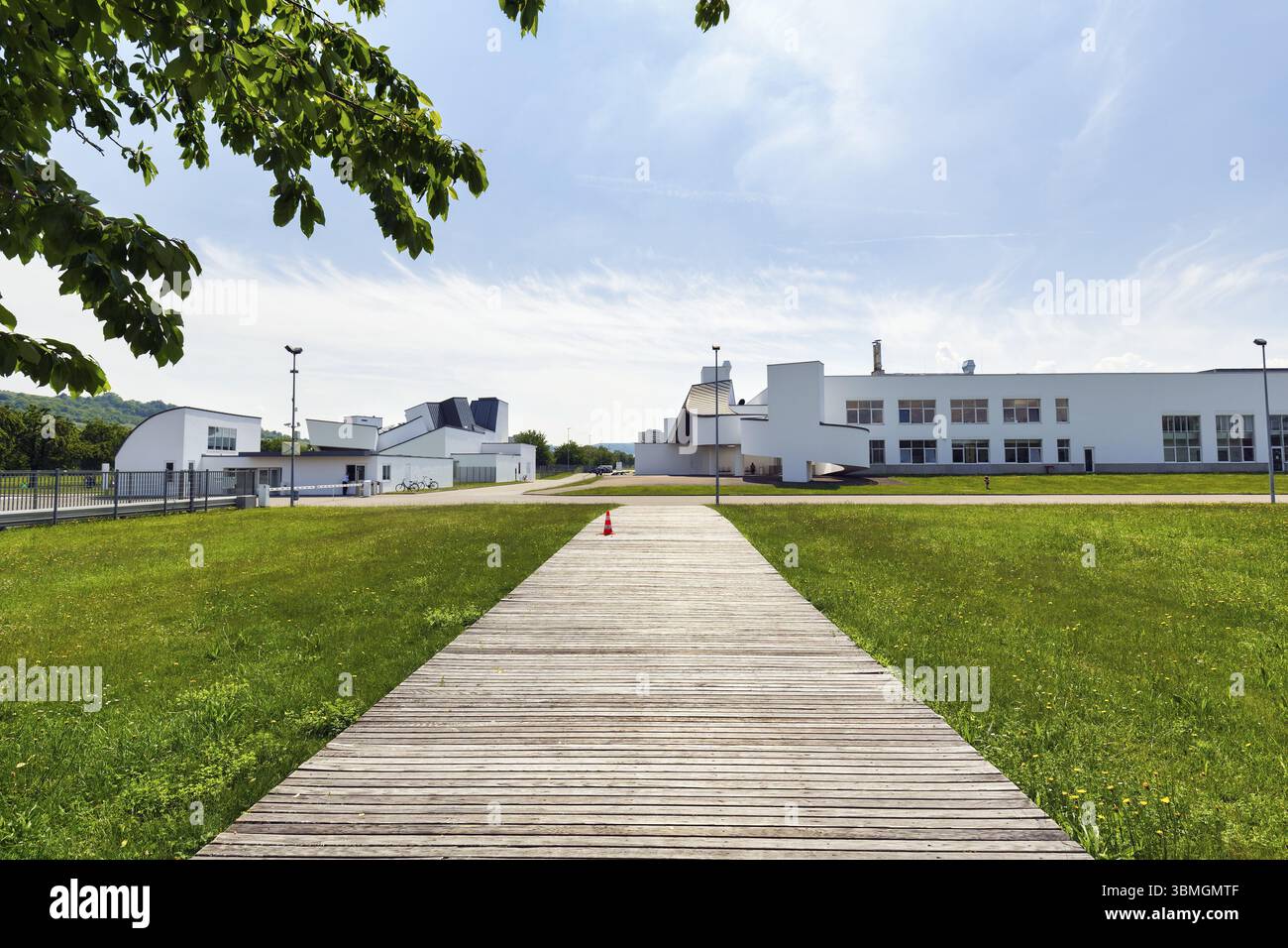 Vitra Campus, Vitra Design Museum, architecture Park, Weil am Rhein, Bade-Wuerttemberg, Allemagne, Europe Banque D'Images