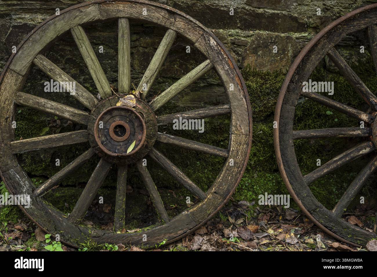 Forge médiévale de Compludo, vallée de Compludo, Ponferrada, région de Bierzo, Castille-et-Léon, Espagne, Europe Banque D'Images