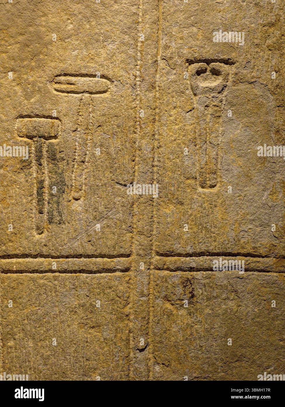 Toit en pierre de l'église de Santa Maria de Arrigorriaga, 16ème siècle, Arkeologi Museoa, musée aqueologico, Bilbao, Bizkaia, Pais Vasco, Espagne, Europ Banque D'Images