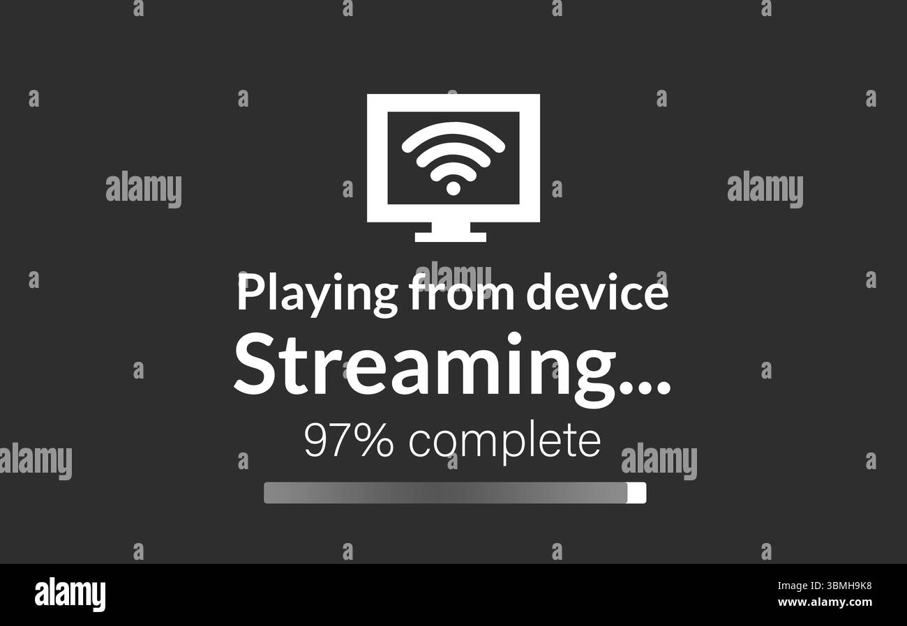Image composite de texte avec symbole wi-fi Banque D'Images