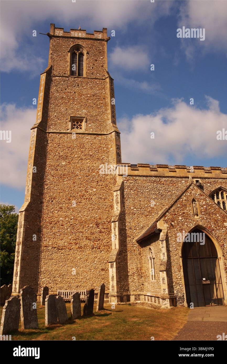 Ranworth Church, St.Helen's, Cathedral of the Broads, Norfolk, Angleterre, Royaume-Uni Banque D'Images