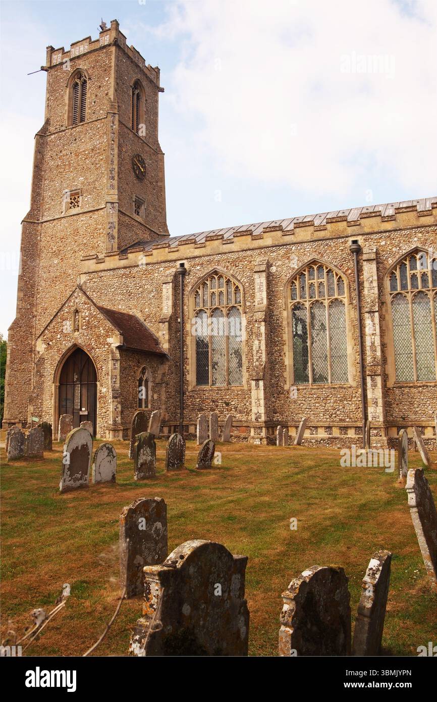 Ranworth Church, St.Helen's, Cathedral of the Broads, Norfolk, Angleterre, Royaume-Uni Banque D'Images
