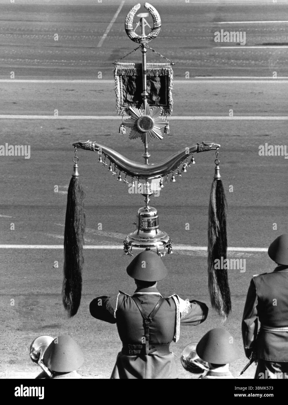 Armée populaire nationale (ANV) - défilés 1980-1990, Allemagne 1949-1990 RDA Banque D'Images