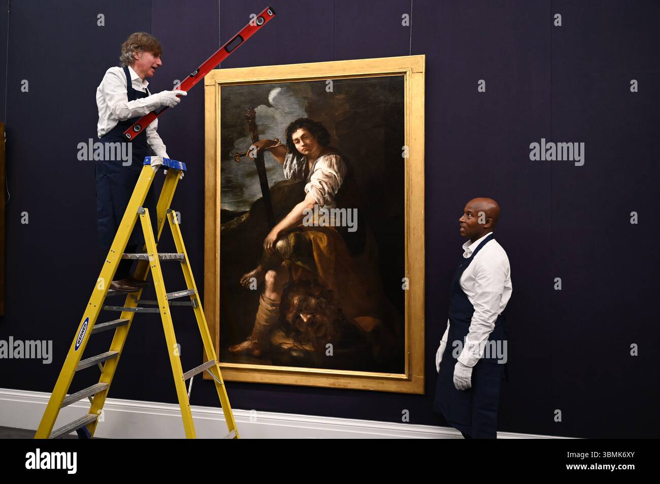 Avant-première des peintures du vieux maître et du 19 e siècle chez Sotheby's London qui seront mises en vente lors d'une vente aux enchères le 2 juillet. 2025 à 19 h, heure d'été britannique ... Banque D'Images