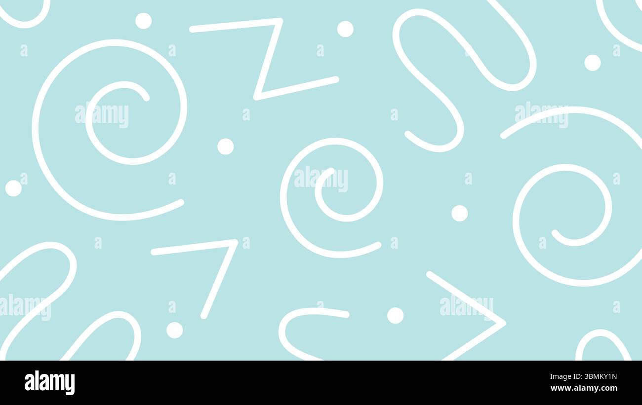 Fond aqua minimaliste tourbillon Illustration de Vecteur