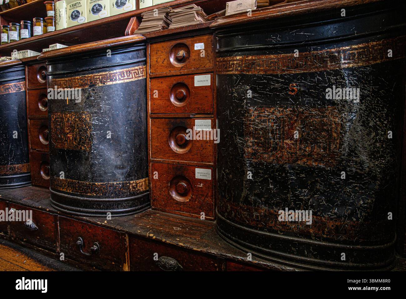W. Martyn, spécialiste historique du thé et du café à Muswell Hill Banque D'Images