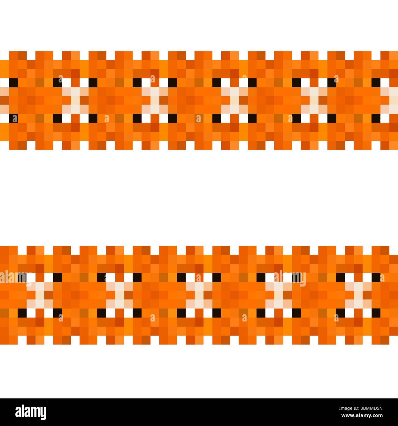 Seamless Pixel art isolé 8 bits texture de cuir daim ornées sangles sur fond blanc. Banque D'Images Seamless Pixel art isolé 8 bits texture de cuir daim ornées sangles sur fond blanc. Banque D'Images