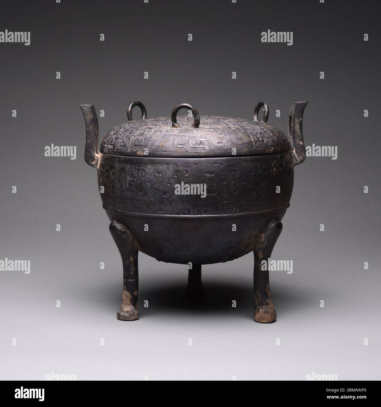 Art chinois vapeur Zhou oriental Bronze Banque D'Images