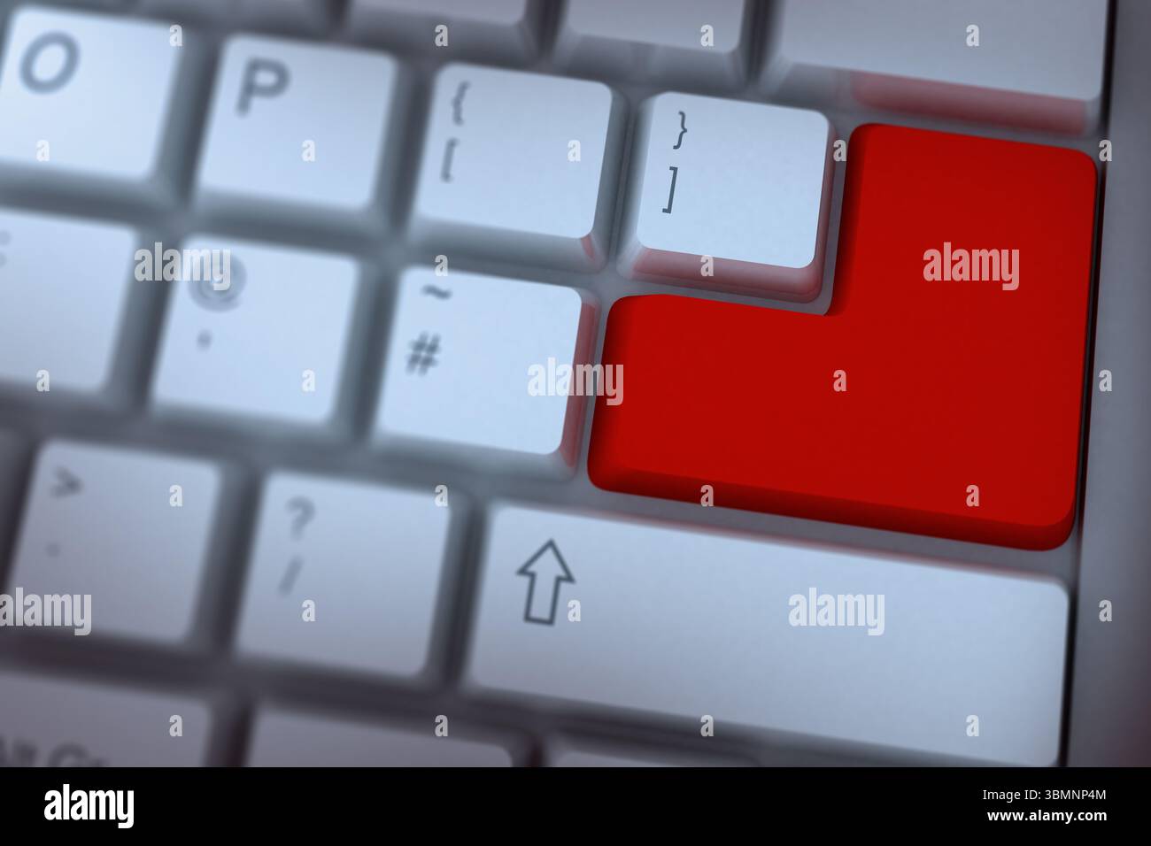 La touche Entrée du clavier Banque D'Images