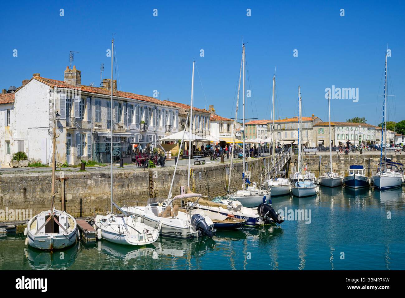 Saint-Martin-de-Ré, Île de Ré, Charente-maritime, France Banque D'Images