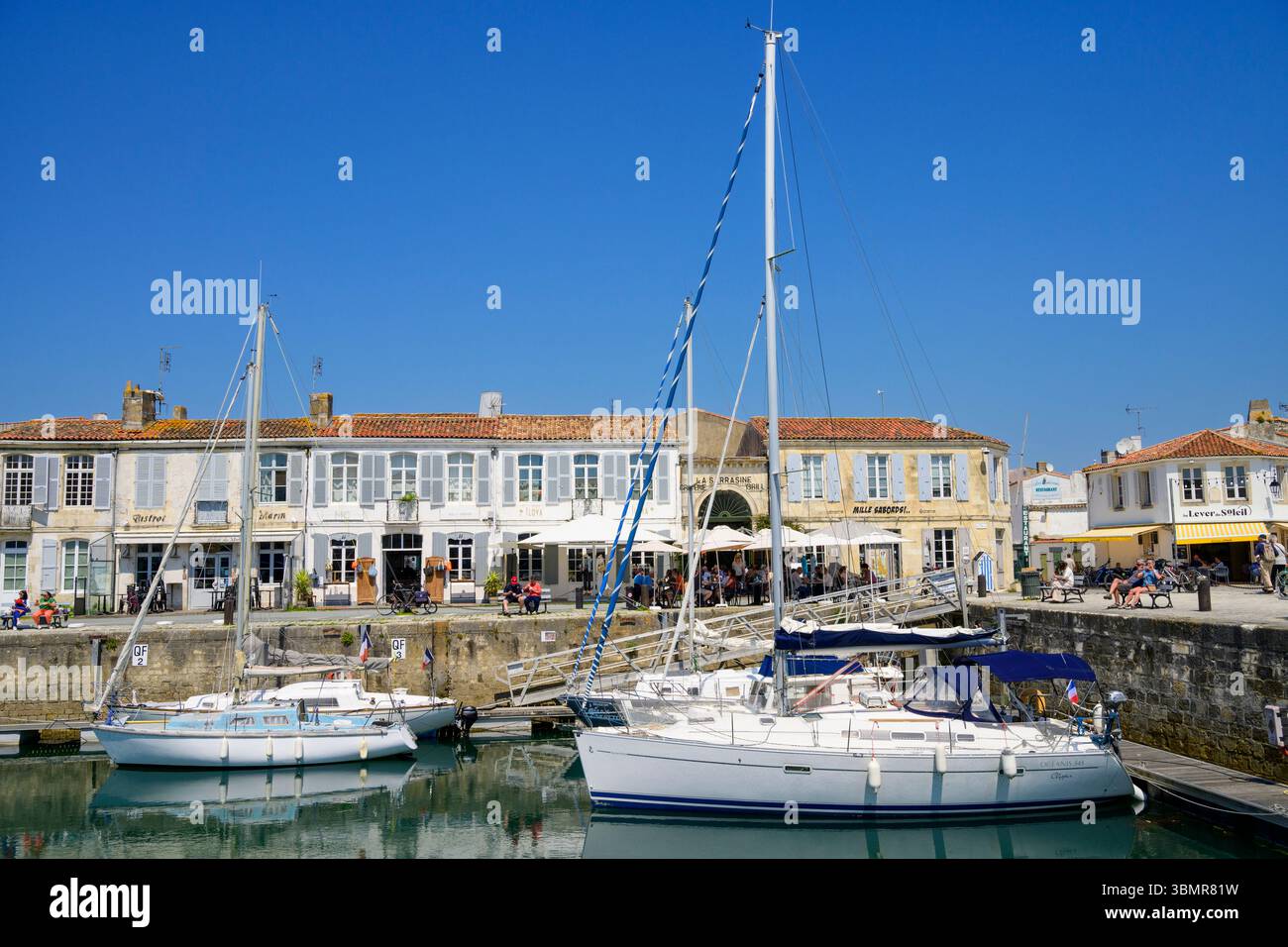 Saint-Martin-de-Ré, Île de Ré, Charente-maritime, France Banque D'Images