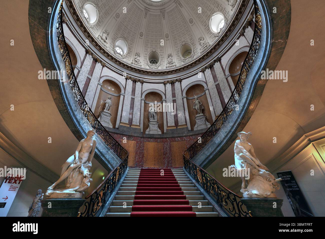 Musée de Bode, l'île aux musées, Berlin, Allemagne Banque D'Images