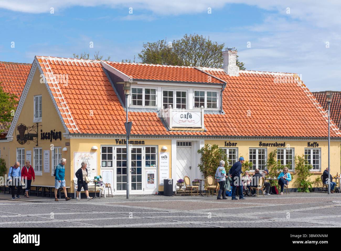 Smørrebrød Cafe, Daphnesvej, Skagen, région du Jutland du Nord, Denmarkb Banque D'Images Smørrebrød Cafe, Daphnesvej, Skagen, région du Jutland du Nord, Denmarkb Banque D'Images