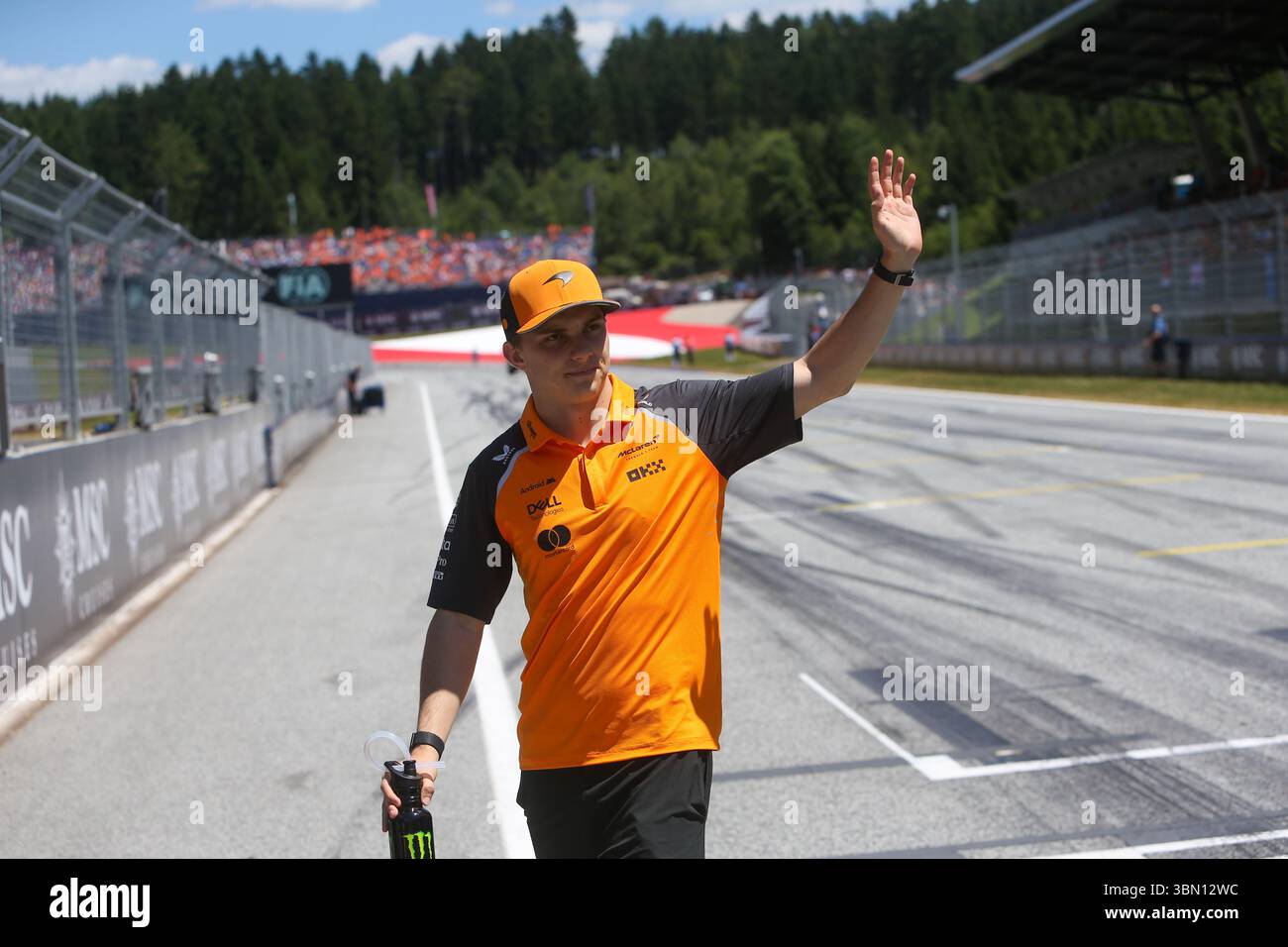 81 lors du Formula 1 MSC Cruises Austrian Grand Prix 2025, Spielberg, Autriche, du 26 au 29 juin - Round 11 du 24 du Championnat du monde de F1 2025 Banque D'Images