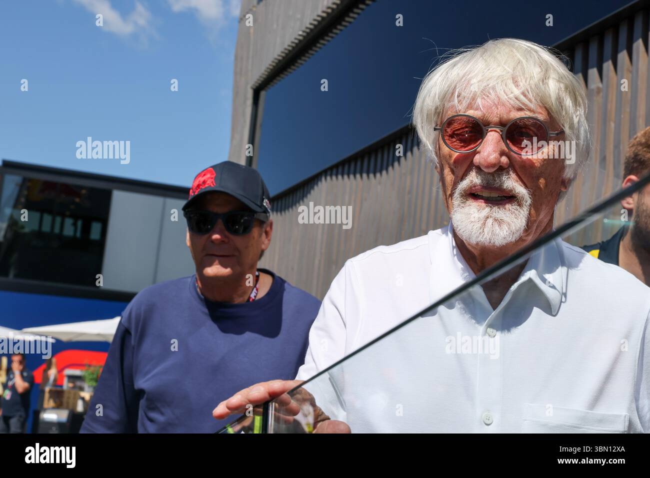 Spielberg, Autriche. 29 juin 2025. Bernie Ecclestone (GBR) ancien PDG de FOM lors du Grand Prix d'Autriche de formule 1 MSC Cruises 2025, Spielberg, Autriche, du 26 au 29 juin - Round 11 of 24 of 2025 F1 World Championship Credit : Alessio de Marco | Avens-Images.com/Alamy Live News Banque D'Images