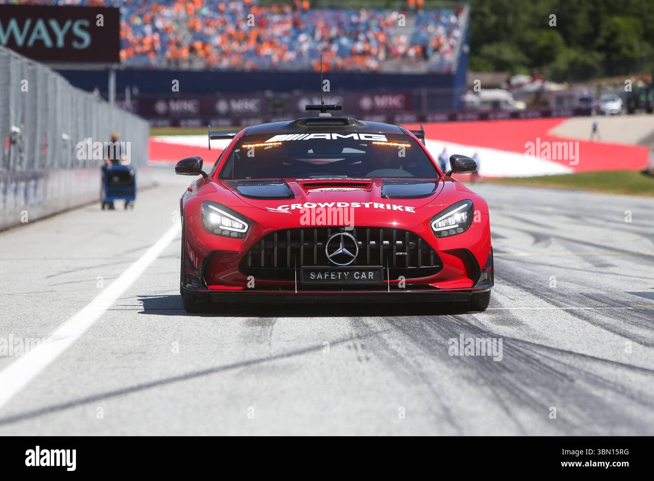 Autriche, Autriche. 29 juin 2025. Voiture de sécurité - Mercedes AMG GT Black Series pendant le Formula 1 MSC Cruises Austrian Grand Prix 2025, Spielberg, Autriche, du 26 au 29 juin - Round 11 of 24 of 2025 F1 World Championship Credit : Independent photo Agency/Alamy Live News Banque D'Images