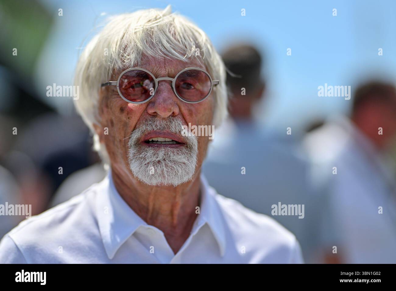 SPIELBERG, AUTRICHE - JUIN 29 : Bernie Ecclestone lors du Grand Prix de F1 d'Autriche sur le circuit Red Bull Ring le 29 juin 2025 à Spielberg, Autriche.(photo de Vince Mignott/Alamy Live News) Banque D'Images
