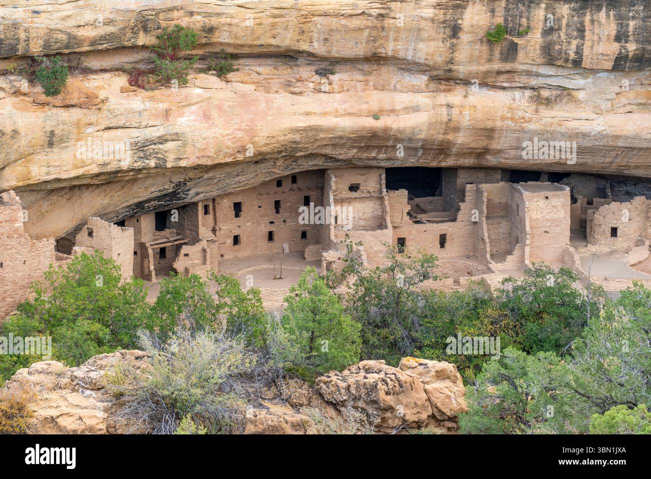 Cliff Dwellings, Mesa Verde National Park, Colorado, USA, par Dominique Braud/Dembinsky photo Assoc Banque D'Images