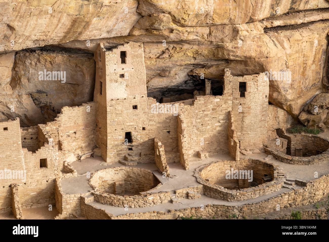 Cliff Dwellings, Mesa Verde National Park, Colorado, USA, par Dominique Braud/Dembinsky photo Assoc Banque D'Images
